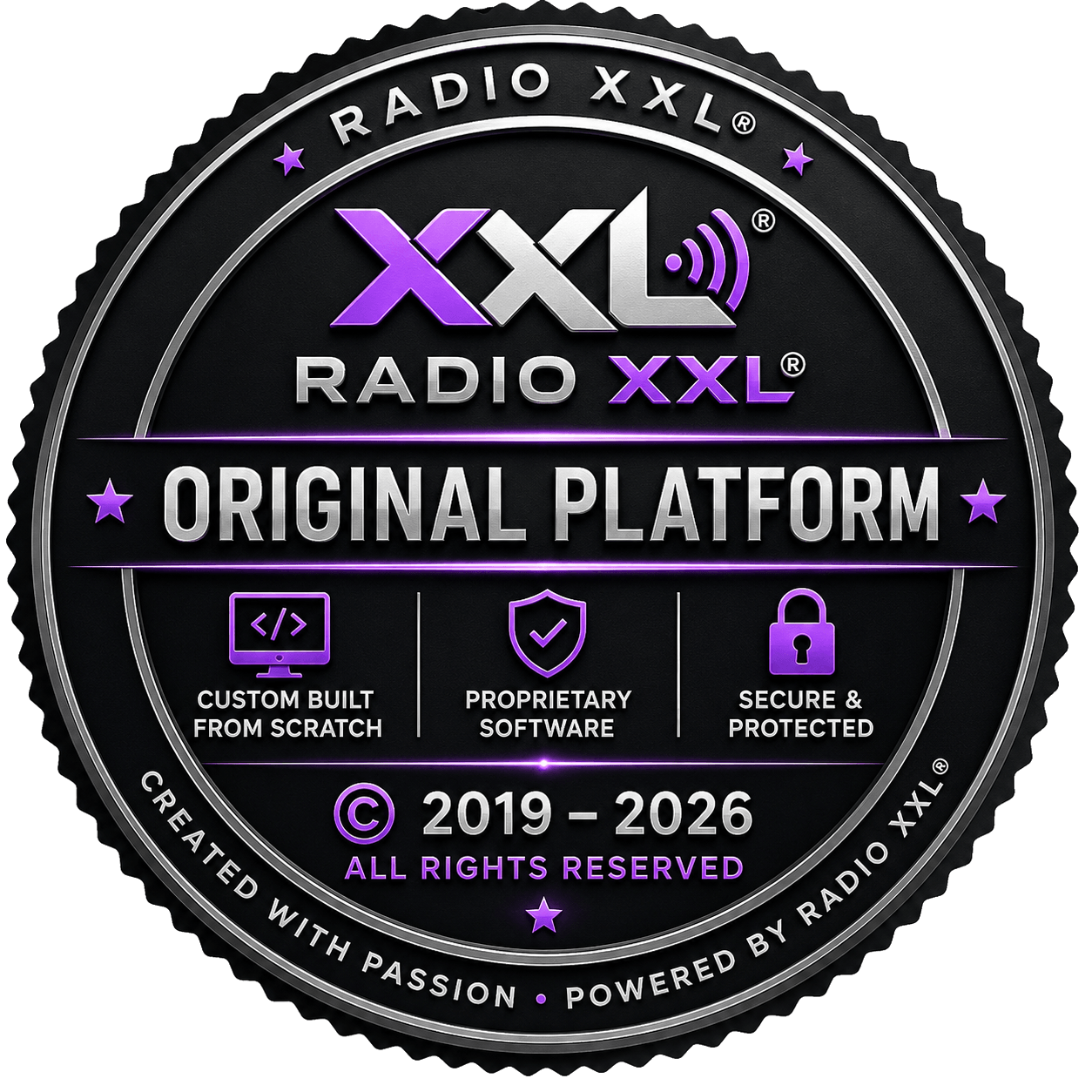 Platforma Originală RADIO XXL®