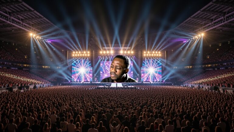 Concert pe stadion în cadrul unui turneu european 2026