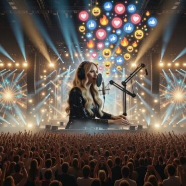 Scena principală UNTOLD în timpul unui moment de vârf